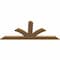 Ekena Millwork Richland Timber Gable Bracket, Western Red Cedar, 72"W x 30"H x 1 1/2"D x 5 1/2"F, 10/12 Pitch GBW072X30X0206RIC00SWR - alternate 3